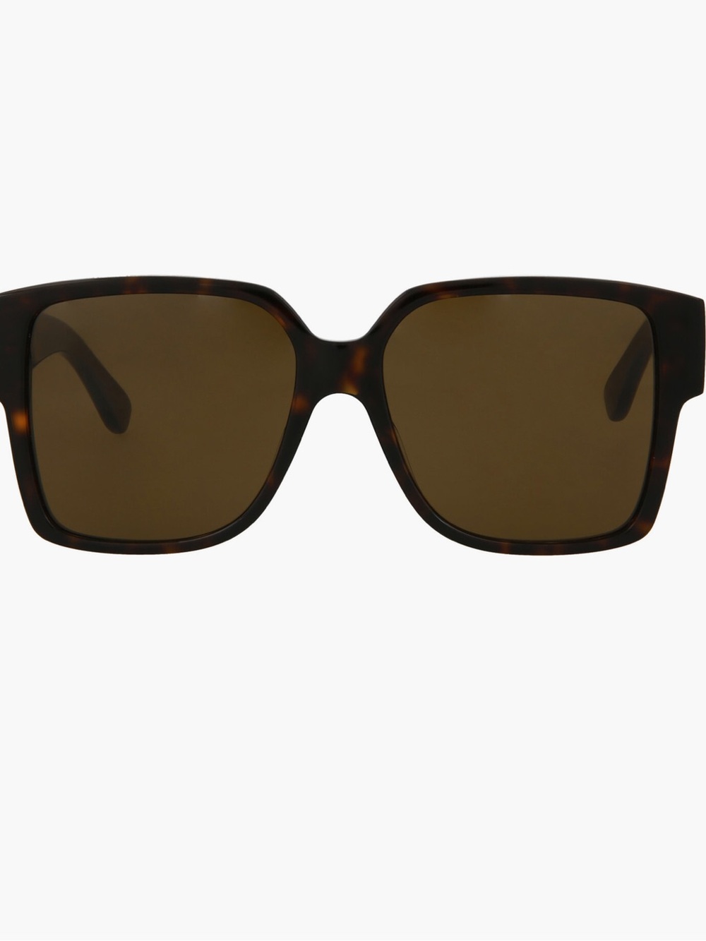 Saint Laurent Square Women's Sunglasses - Classic UV Protection. Tortoise - Picture 9 of 9